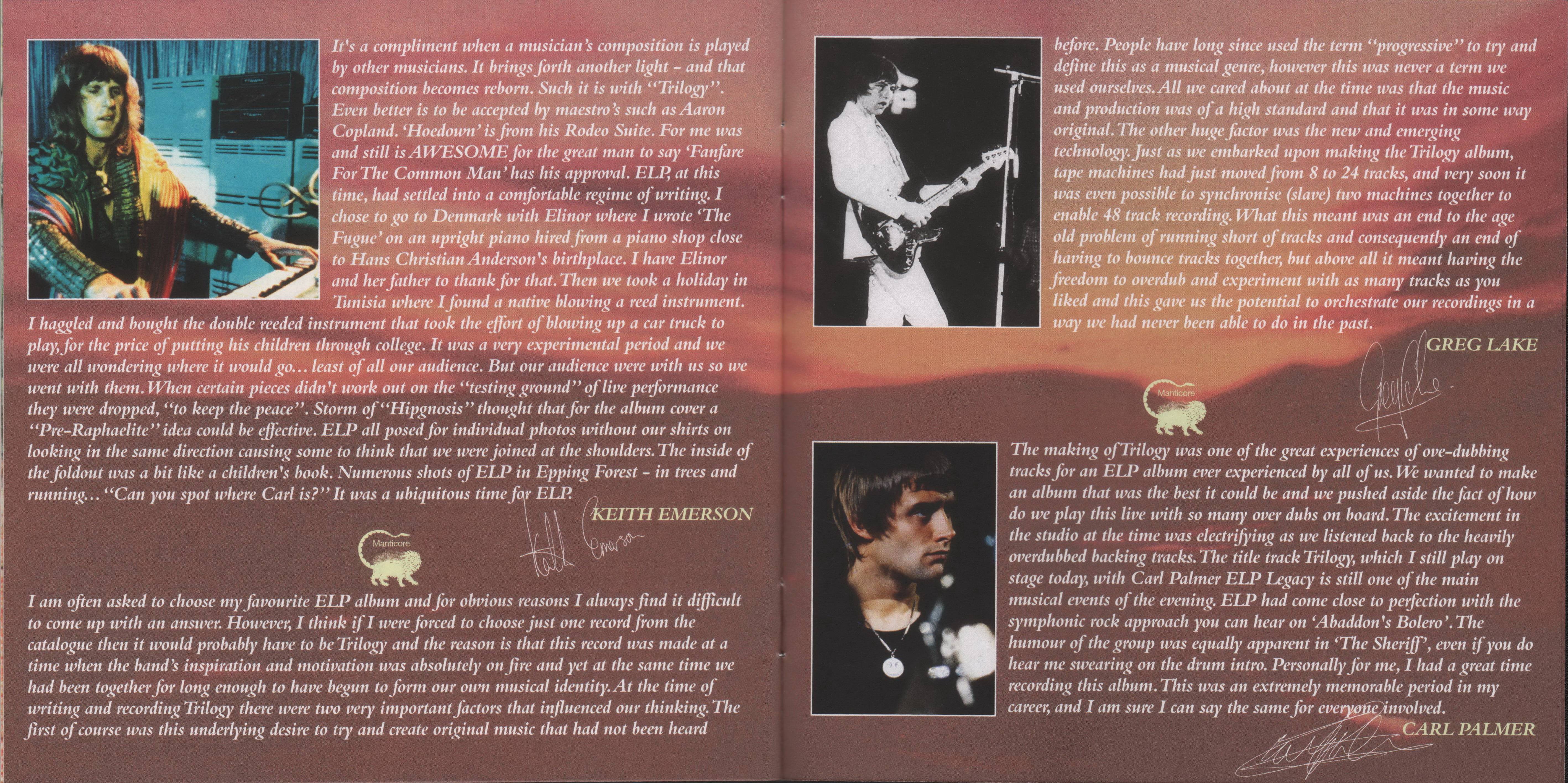 Emerson, Lake and Palmer Trilogy deluxe edition [Booklet07 d]